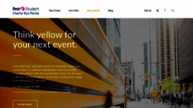 What Firstcharterbus.com website looked like in 2020 (3 years ago)