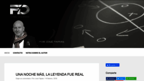 What Futboldescifrado.com website looked like in 2020 (3 years ago)