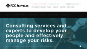 What Fccservices.com website looked like in 2020 (3 years ago)