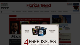 What Floridatrend.com website looked like in 2020 (3 years ago)