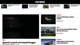 What Flyingmag.com website looked like in 2020 (3 years ago)