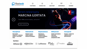 What Flexiweb.pl website looked like in 2020 (3 years ago)