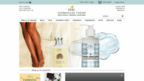 What Farmhousefreshgoods.com website looked like in 2020 (3 years ago)