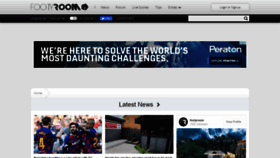 What Footyroom.co website looked like in 2020 (3 years ago)