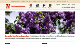 What Fondbolagen.se website looked like in 2020 (3 years ago)