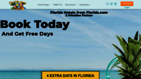 What Florida.com website looked like in 2020 (3 years ago)
