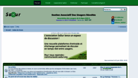 What Forum.sadur.org website looked like in 2020 (4 years ago)