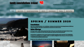 What Familyconstellationsireland.com website looked like in 2020 (3 years ago)