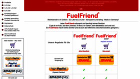What Fuelfriend.de website looked like in 2020 (3 years ago)