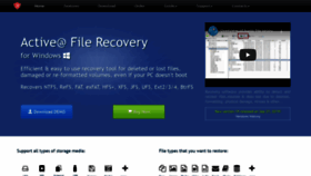 What File-recovery.com website looked like in 2020 (3 years ago)