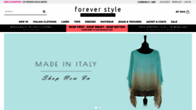 What Foreverstyle.co.uk website looked like in 2020 (5 years ago)