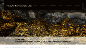 What Finlayminerals.com website looked like in 2020 (3 years ago)