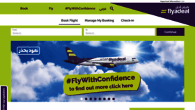 What Flyadeal.com website looked like in 2020 (3 years ago)