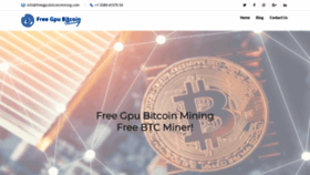 What Freegpubitcoinmining.com website looked like in 2020 (3 years ago)