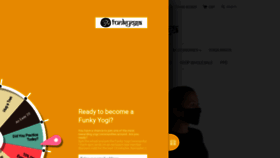 What Funkyyoga.com website looked like in 2020 (3 years ago)