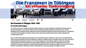 What Franzosen-tuebingen.de website looked like in 2020 (3 years ago)