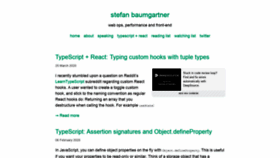 What Fettblog.eu website looked like in 2020 (6 years ago)
