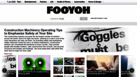 What Fooyoh.com website looked like in 2020 (3 years ago)