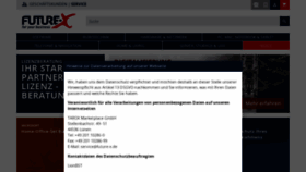 What Future-x.de website looked like in 2020 (3 years ago)