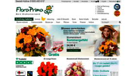What Floraprima.de website looked like in 2020 (3 years ago)