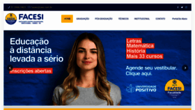 What Facesi.com.br website looked like in 2020 (5 years ago)