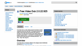 What Free-video-dub.updatestar.com website looked like in 2020 (3 years ago)