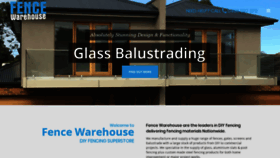 What Fencewarehouse.com.au website looked like in 2020 (3 years ago)