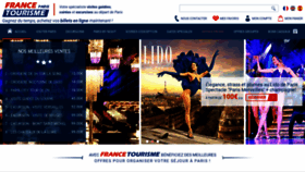 What Francetourisme.fr website looked like in 2020 (3 years ago)