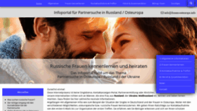 What Frauen-osteuropa.info website looked like in 2020 (3 years ago)