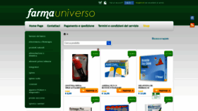 What Farmauniverso.it website looked like in 2020 (3 years ago)