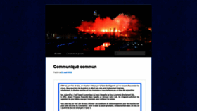What Fanatics-marseille.net website looked like in 2020 (5 years ago)