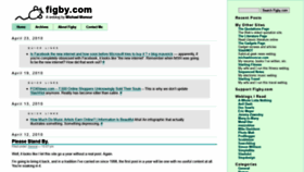 What Figby.com website looked like in 2020 (3 years ago)
