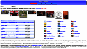 What Forocomun.com website looked like in 2020 (3 years ago)
