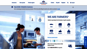 What Farmers.com website looked like in 2020 (3 years ago)