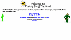 What Funny-stuff-central.com website looked like in 2020 (3 years ago)
