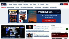 What Foxbusiness.com website looked like in 2020 (3 years ago)