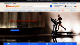 What Fitnessdigital.be website looked like in 2020 (3 years ago)