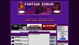 What Fantageforum.forumotion.com website looked like in 2020 (3 years ago)