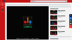 What Fireboyand-watergirl.io website looked like in 2020 (5 years ago)