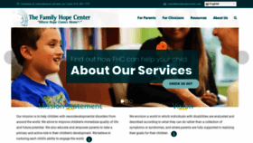 What Familyhopecenter.org website looked like in 2020 (3 years ago)