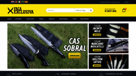 What Facaexclusiva.com.br website looked like in 2020 (3 years ago)