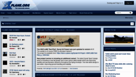 What Forums.x-plane.org website looked like in 2020 (3 years ago)