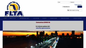 What Flta.org website looked like in 2020 (3 years ago)
