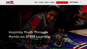 What Firstlegoleague.org website looked like in 2020 (3 years ago)