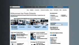 What Festo-didactic.de website looked like in 2020 (3 years ago)