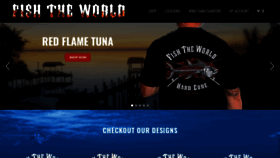 What Fishtheworld.us website looked like in 2020 (3 years ago)