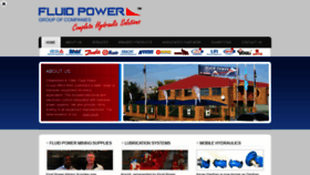What Fluidpower.co.za website looked like in 2020 (3 years ago)