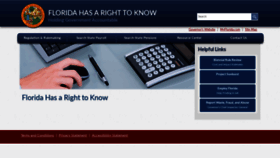 What Floridahasarighttoknow.com website looked like in 2020 (3 years ago)