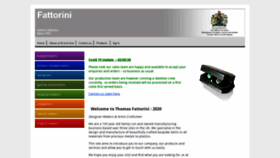 What Fattorini.co.uk website looked like in 2020 (3 years ago)