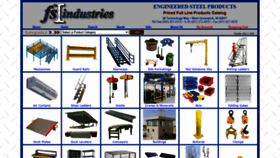 What Fsindustries.com website looked like in 2020 (3 years ago)